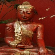 buddha holz lebensgross gebraucht kaufen
