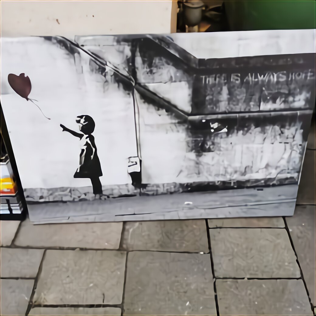 Banksy Leinwand Gebraucht Kaufen 2 St Bis 75 Gunstiger