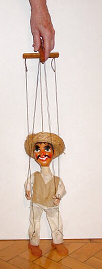 YANMUZI Marionetten Ziehen Schnur Puppenspielzeug Marionette Schnur Marionette Puppe Interaktives Spielzeug F/ür Geburtstagsgeschenk
