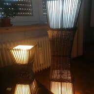 stehlampe bambus gebraucht kaufen