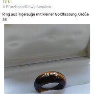 tigerauge ring gebraucht kaufen