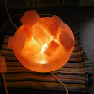 salzkristall lampe gebraucht kaufen