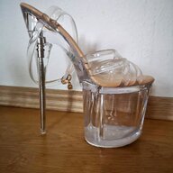 high heels transparent gebraucht kaufen