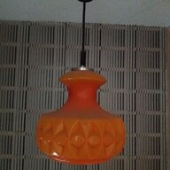 lampe orange 70er gebraucht kaufen
