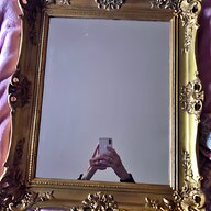 goldener spiegel barock gebraucht kaufen