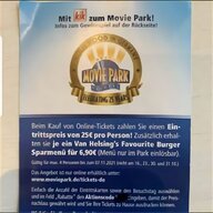 movie park tickets gebraucht kaufen