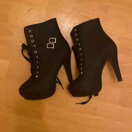 stiefeletten high heels schwarz gebraucht kaufen