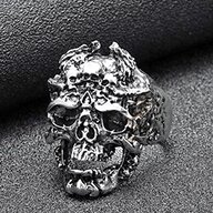 skull ring silber gebraucht kaufen