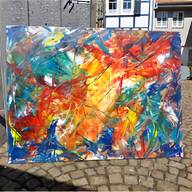 abstrakte kunst acryl gebraucht kaufen