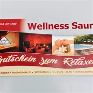 sauna gutschein gebraucht kaufen