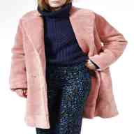 mantel rosa faux fur gebraucht kaufen