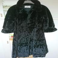 webpelz mantel schwarz gebraucht kaufen