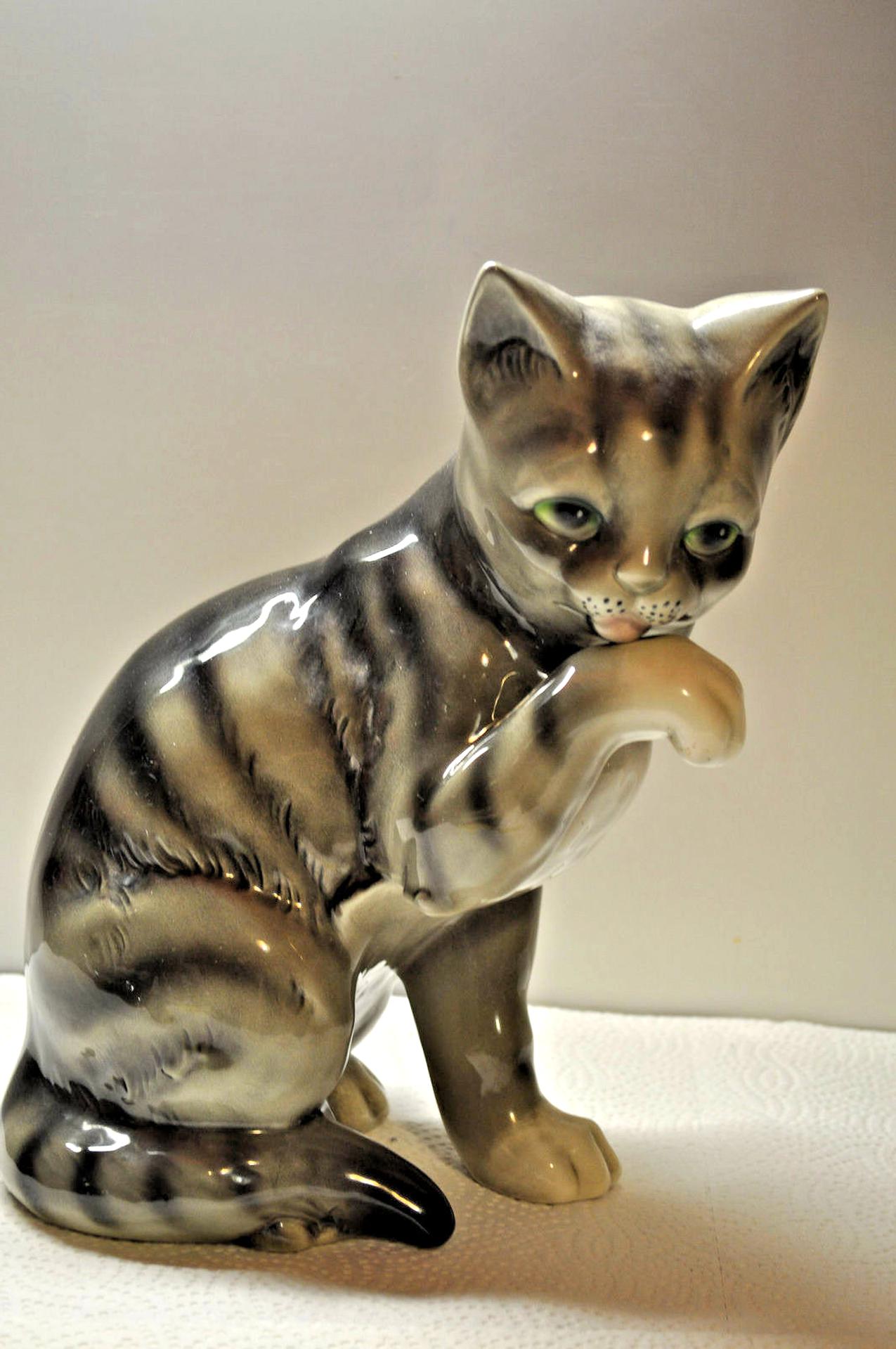 Porzellanfigur Kitty Katze  10 cm OVP  von Goebel