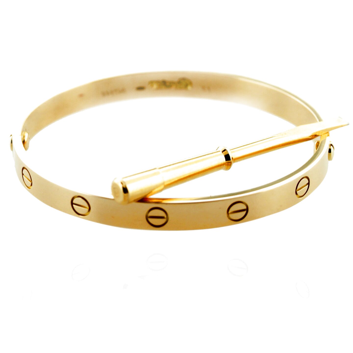 cartier love bracelet gold gebraucht