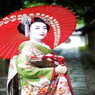 geisha kimono gebraucht kaufen