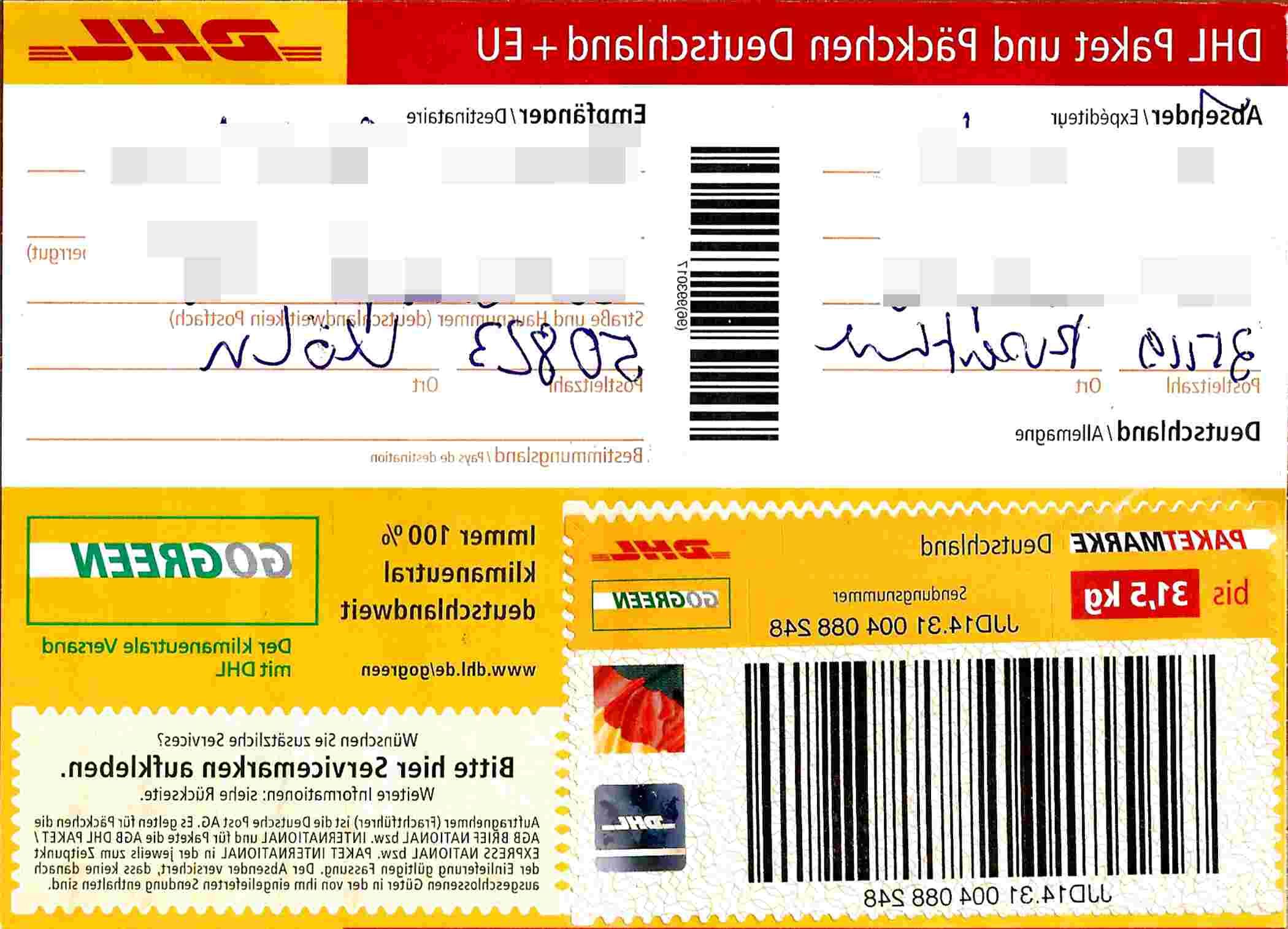 Featured image of post Paketmarke Erstellen 50 paketmarken bis 5kg dhl