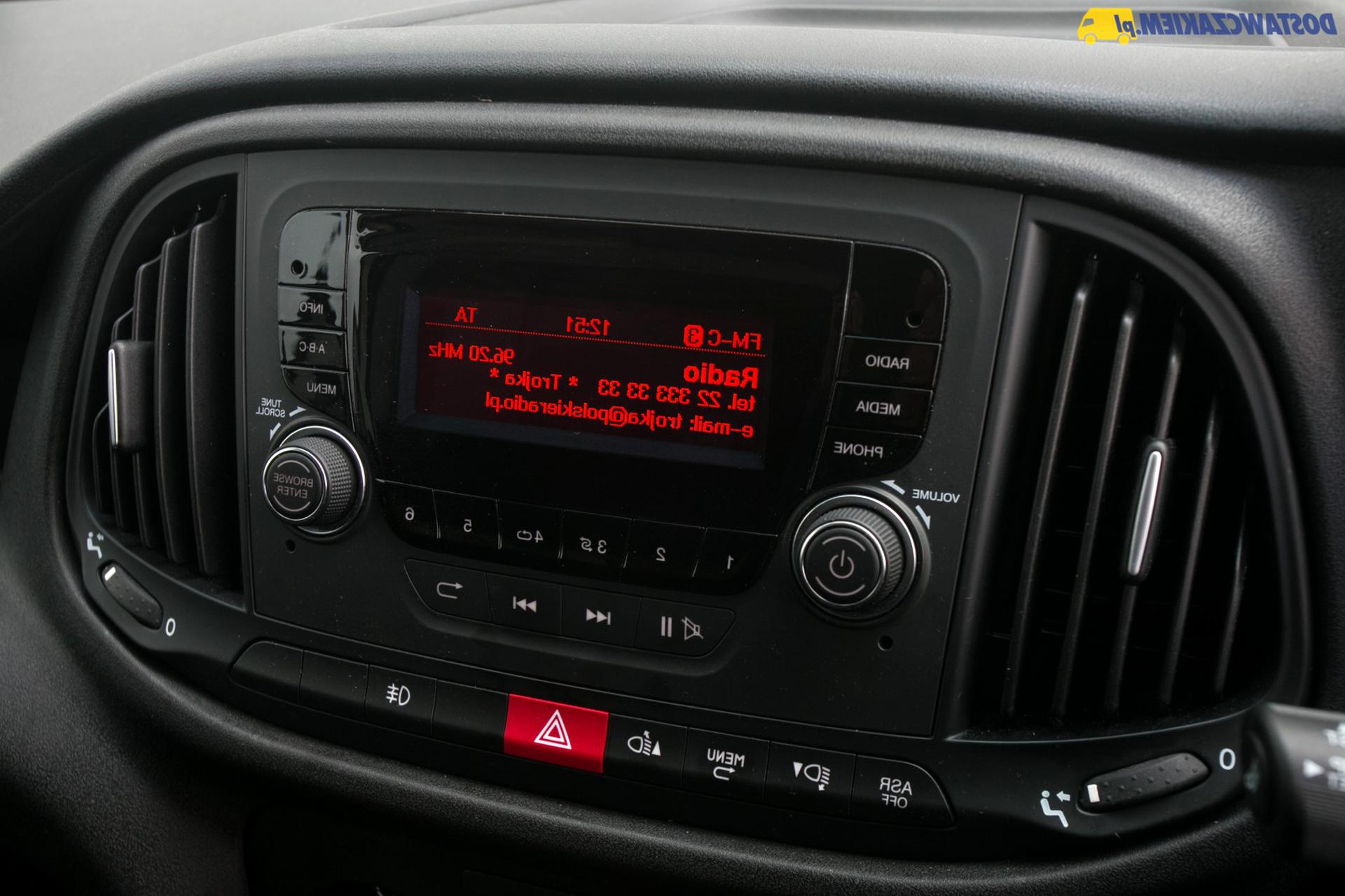 Autoradio DIN Radio Blende Radioblende Radiohalterung für Fiat Doblo 263 ab2010