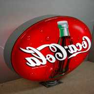 coca cola werbeschild gebraucht kaufen