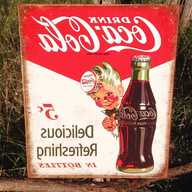 coca cola schilder alt gebraucht kaufen