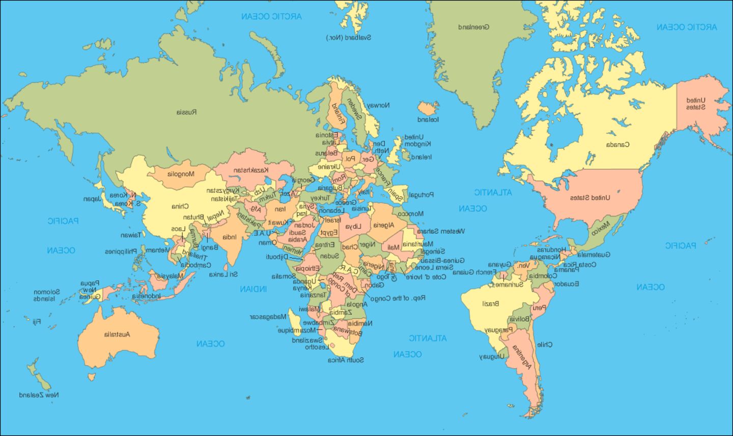 Landkarte Weltkarte  gebraucht kaufen Nur 3 St bis 65 